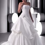 new flower style new wedding dress