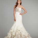 new wedding dress in folral style collection