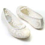 white color women wedding flats ideas