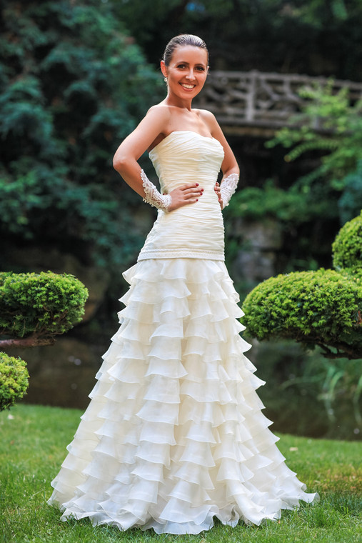 3 bridal wear dress by Veronika Jeanvie collection