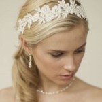 american Wedding Headbands in white color