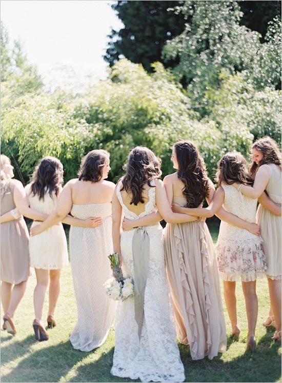 beautiful Bridesmaids Vintage Dress collection