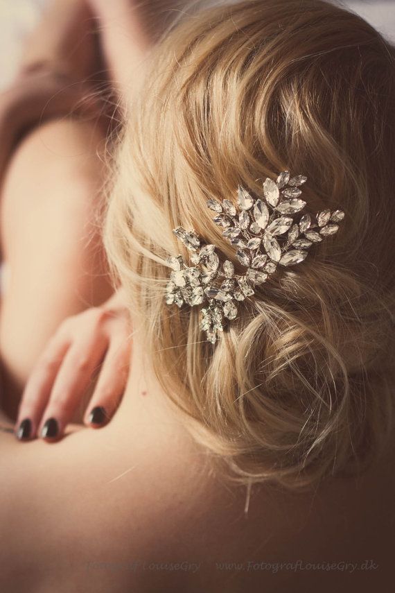 beautiful bridal hair comb collection