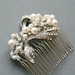 bridal wear comb for wedding