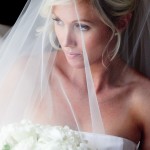 cute bridal blusher veil for wedding