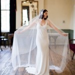 long wedding veil for bridal wear