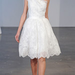 short Marchesa Bridal Spring dress