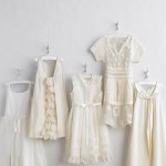 white color Bridesmaids Vintage Dress collection