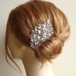 women wear bridal hair comb 2014