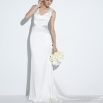 women wear wedding dress Nicole Miller