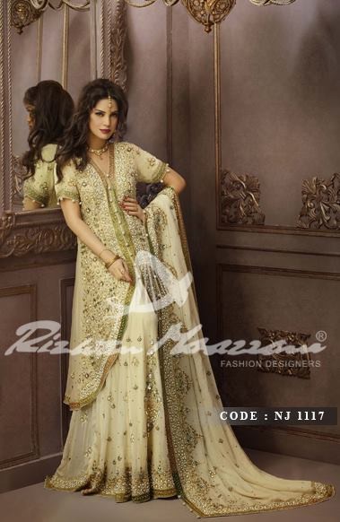 2 stylish Rizwan Moazzam wedding dress