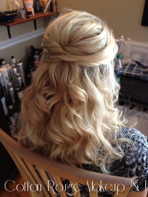 2014 bridal hair style