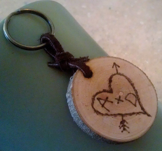 2014 collection wooden keychain