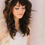 golden color bridal hair