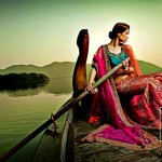 mullti color bridal wear dress by Janhavi Gupta