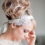 stylish bridal hair 2014