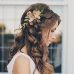 stylish bridal hair style