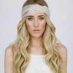 women wear bridal headpiece