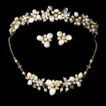 Classic Ostrich Pearl Stunning Tiaras Classic Ostrich Pearl Stunning Tiaras