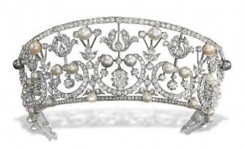 best Ostrich Fans Pearl Classic Tiaras collection