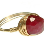 red color handmade jewelry in handmade collection