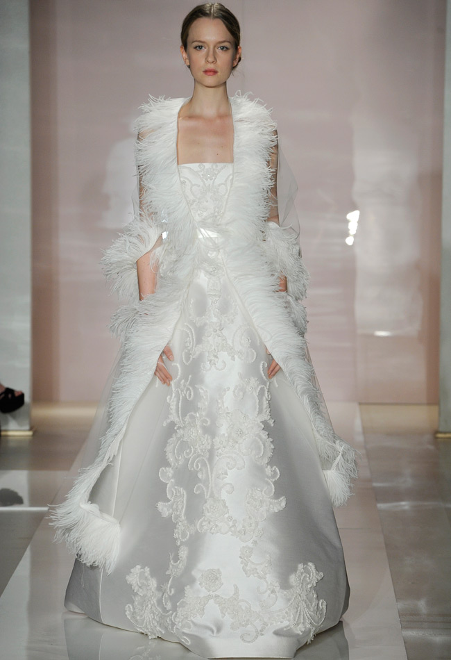 4. Wedding Dresses By Reem Acra 2014 Best Collection (14)