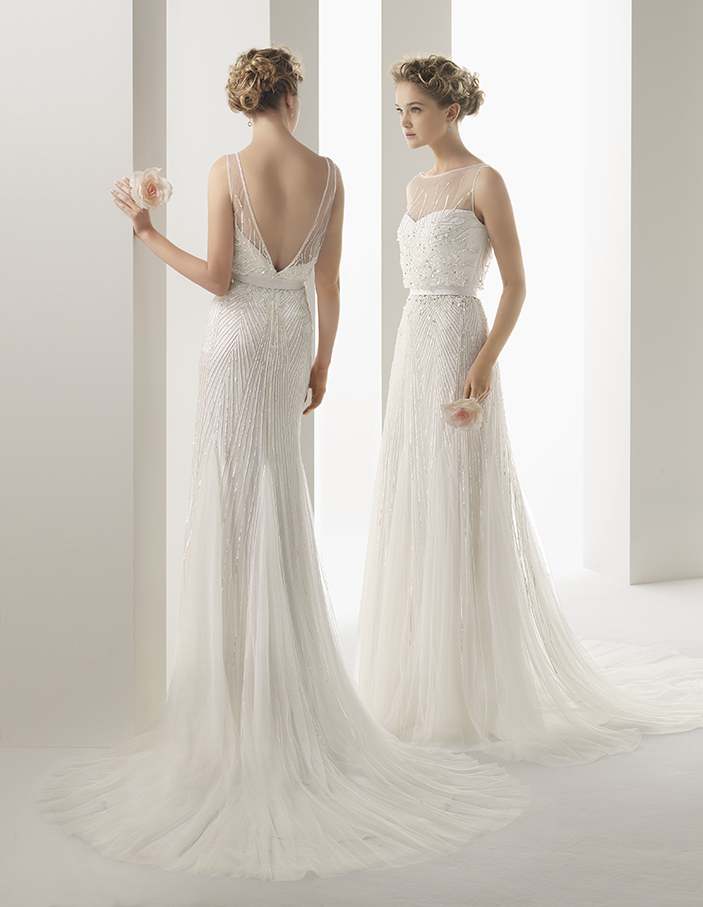 9 backless wedding dresses in different styles 2014 (6)