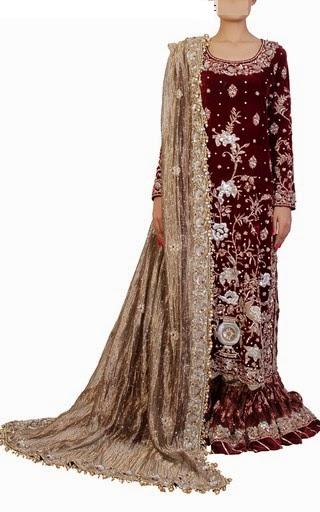 1 Bride’s Outfit by Rana Noman 2014