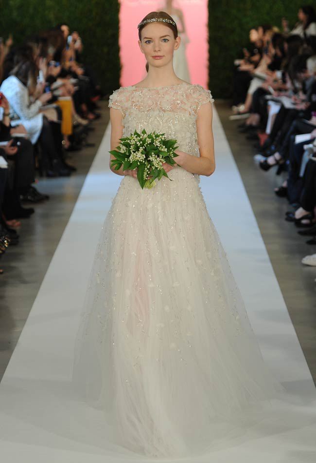 1 beautiful Oscar de la Renta Bridal 2015 Wedding Dresses