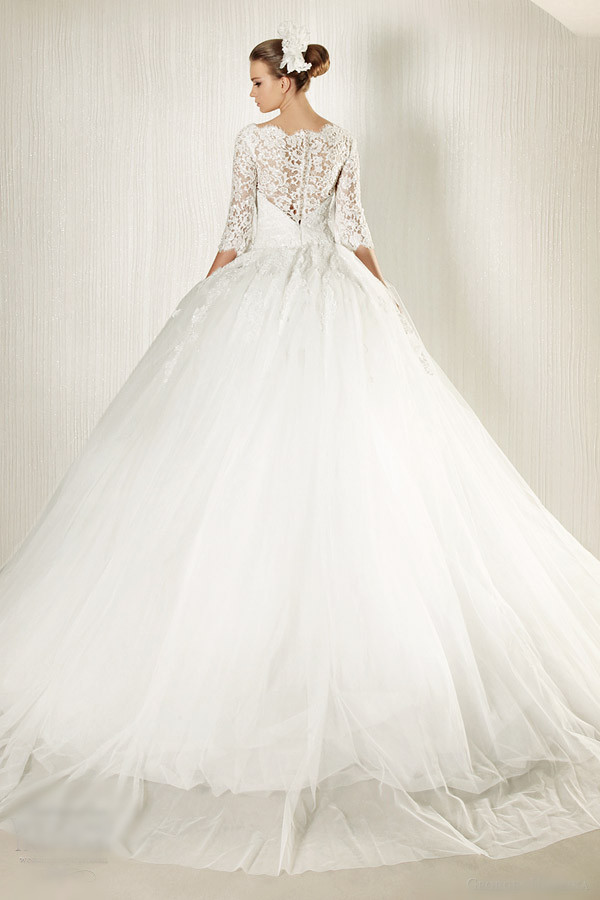 2. latest white fairytale dresses bridal and evening wear