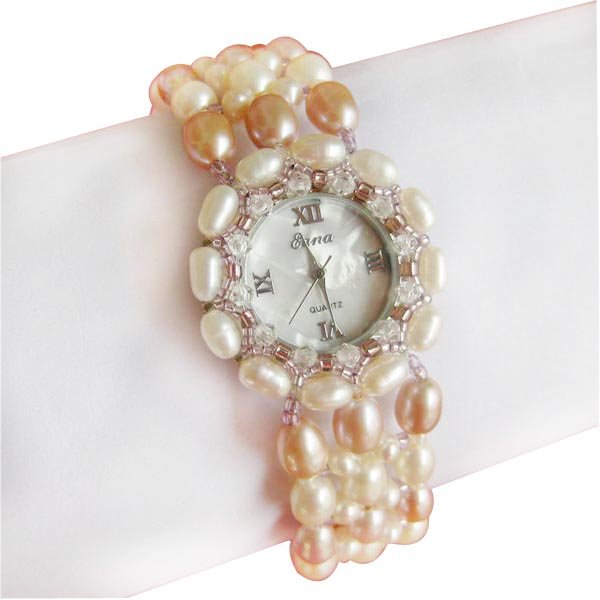 4 Natural pearl watch collection