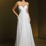 Silk Chiffon Wedding Dress (6)