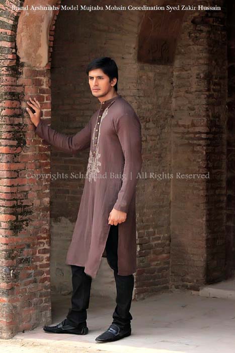 beautiful Kurta Jeans For Menswear 2014