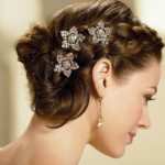 beautiful Wedding Bridal Bun Hairstyle