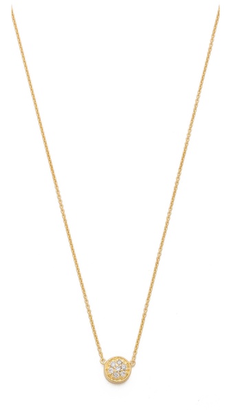 beautiful gold petite necklace