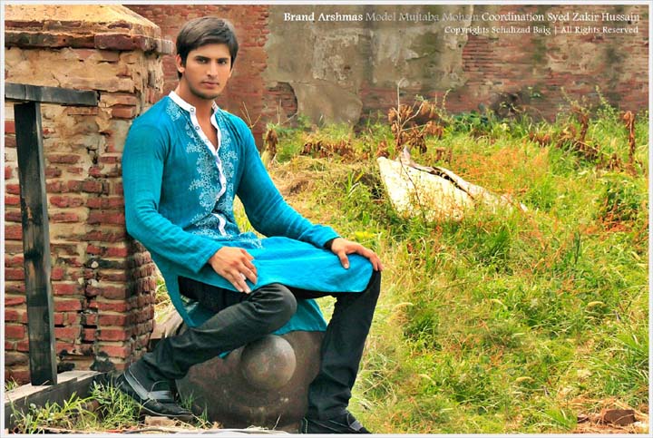 ferozy Kurta Jeans For Menswear 2014
