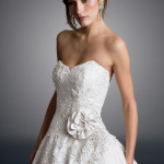 sleeveless Amalia Carrara 2014 Wedding Dresses