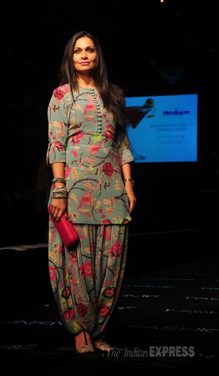 1. gruy shalwar kameez by Manish Malhotra