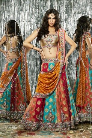 3 perfect wedding sangeet colorful outfits (14)