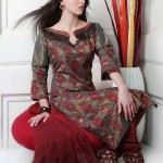 black shalwar kameez by Manish Malhotra