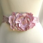 Top 12 Flower Sashes for Brides Top 12 Flower Sashes for Brides