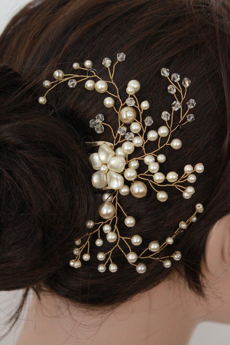 2. Crystal Wedding Comb Hair Accessory for bride (6)