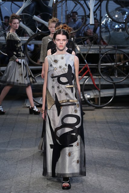 black Antonio Marras milan fashion week 2015 dresses