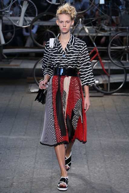 colourful Antonio Marras milan fashion week 2015 dresses