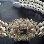 pearl large side detail headband