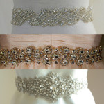 rhinestone sash to enhance the beauty of bridal gowns (10)