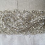 rhinestone sash to enhance the beauty of bridal gowns (13)