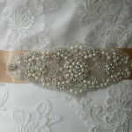 rhinestone sash to enhance the beauty of bridal gowns (6)