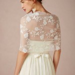 stylish trendy Lace Shrug for bride (10)