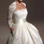 stylish trendy Lace Shrug for bride (11)